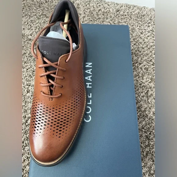 Cole Haan zero grand wingtip shoe - Picture 2 of 5